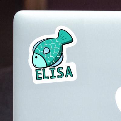 Sticker Fish Elisa Notebook Image