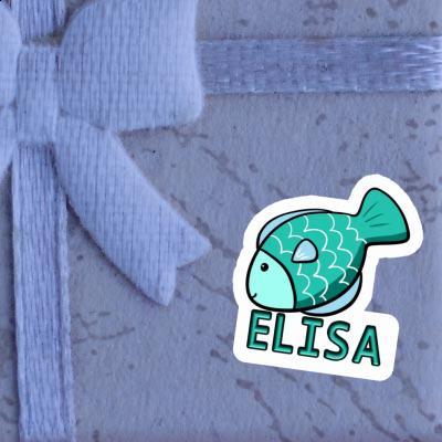 Sticker Fish Elisa Laptop Image