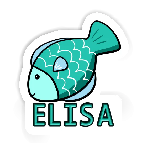 Fisch Sticker Elisa Laptop Image