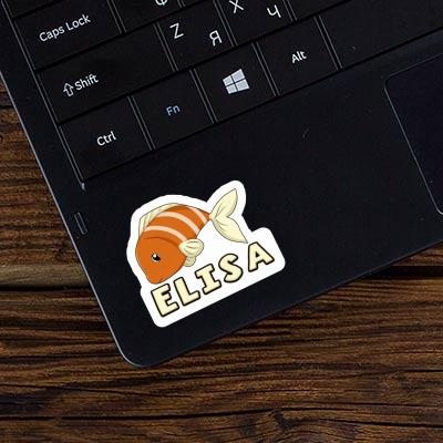 Sticker Elisa Fish Image