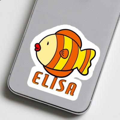 Sticker Elisa Fish Image