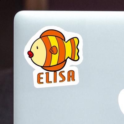 Sticker Elisa Fish Image