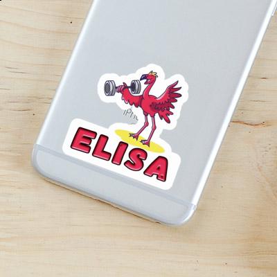 Elisa Sticker Flamengo Notebook Image