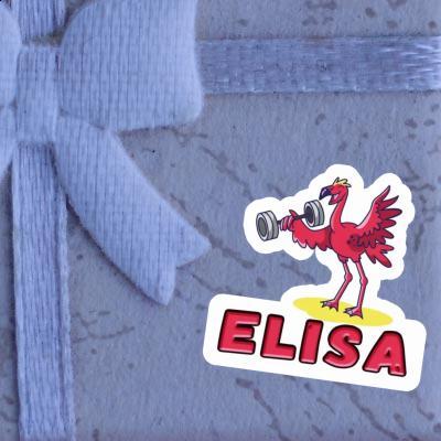 Elisa Sticker Flamengo Notebook Image