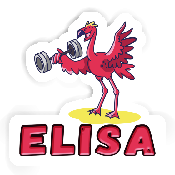 Elisa Sticker Flamengo Laptop Image