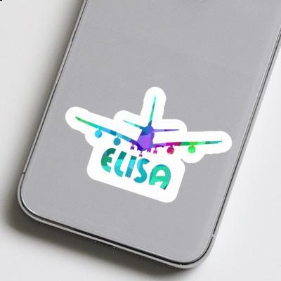 Airplane Sticker Elisa Image