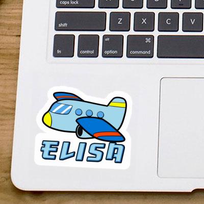 Jet Sticker Elisa Notebook Image