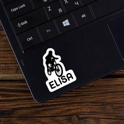 Aufkleber Elisa Freeride Biker Laptop Image