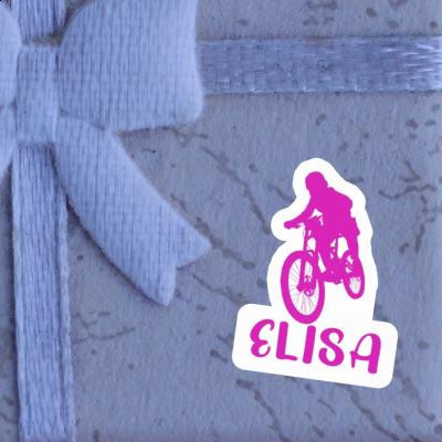 Aufkleber Elisa Freeride Biker Image