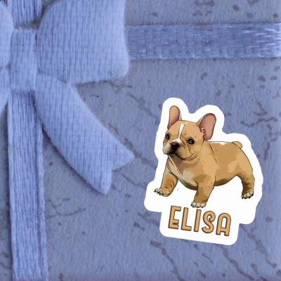 Sticker Elisa Frenchie Laptop Image