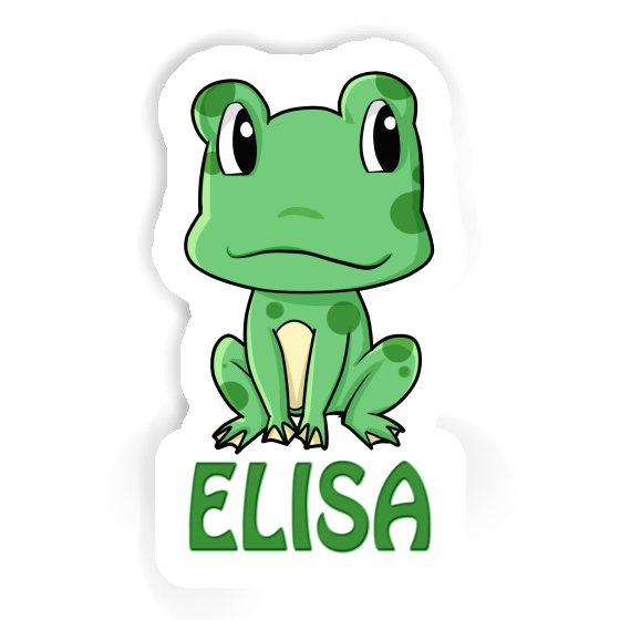 Sticker Elisa Frog Gift package Image