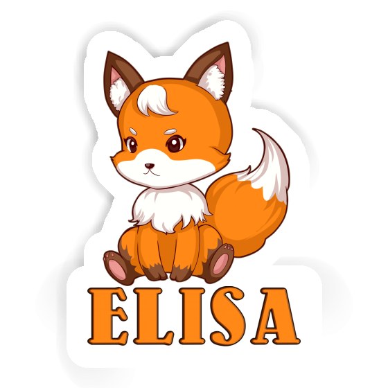 Sticker Fox Elisa Image