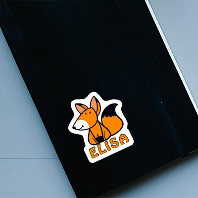 Sticker Elisa Fox Notebook Image