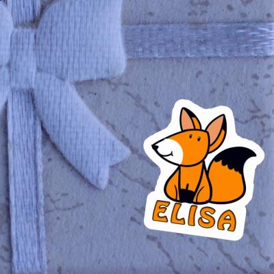 Sticker Elisa Fox Gift package Image