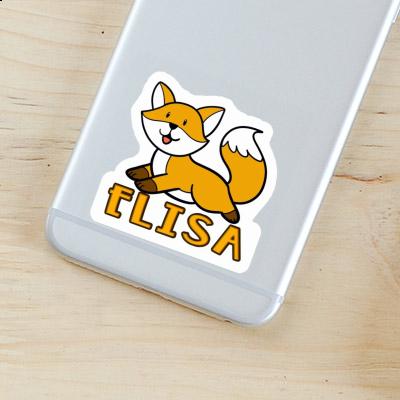 Sticker Fox Elisa Notebook Image