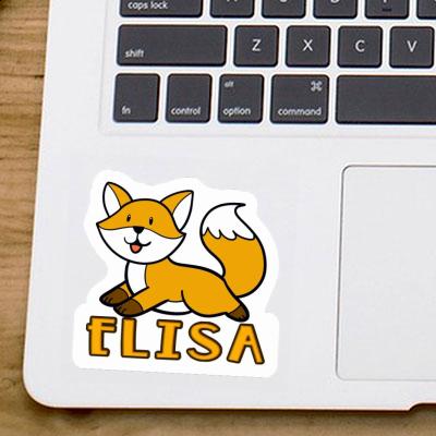 Sticker Fox Elisa Notebook Image