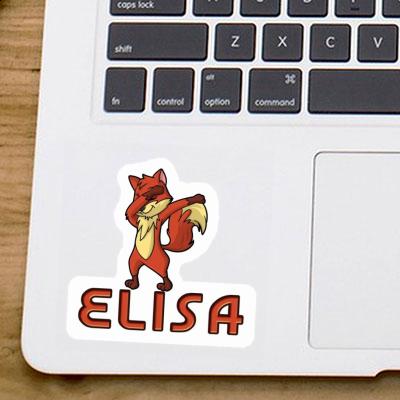 Sticker Elisa Fox Notebook Image