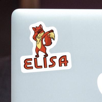 Sticker Elisa Fox Laptop Image