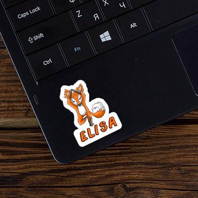 Sticker Yoga Fox Elisa Gift package Image