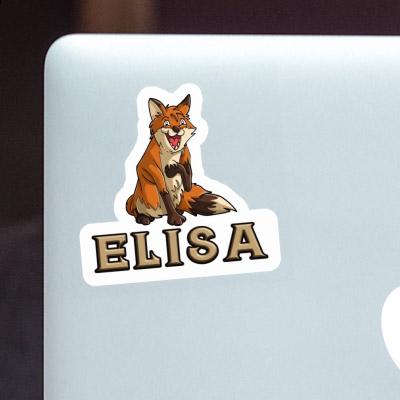 Sticker Elisa Fox Notebook Image