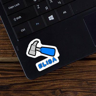 Sticker Hammer Elisa Laptop Image