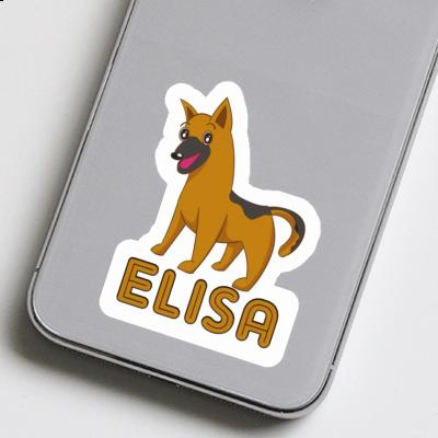 Sticker Elisa German Shepherd Gift package Image