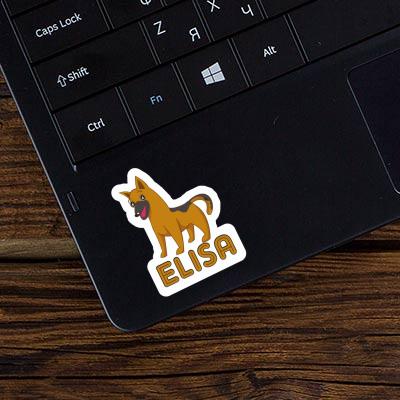 Sticker Elisa German Shepherd Gift package Image