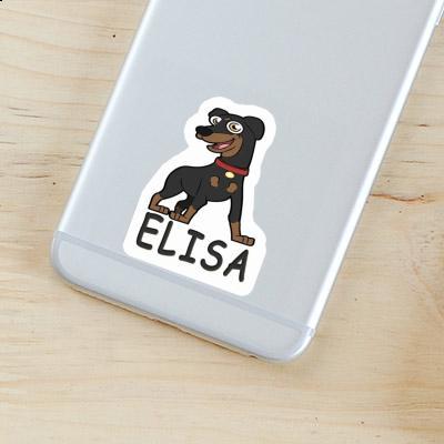 Autocollant Pinscher Elisa Gift package Image