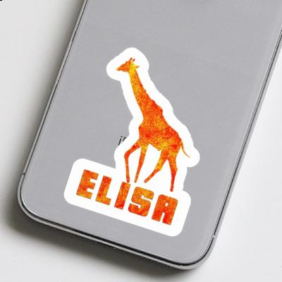 Elisa Aufkleber Giraffe Gift package Image