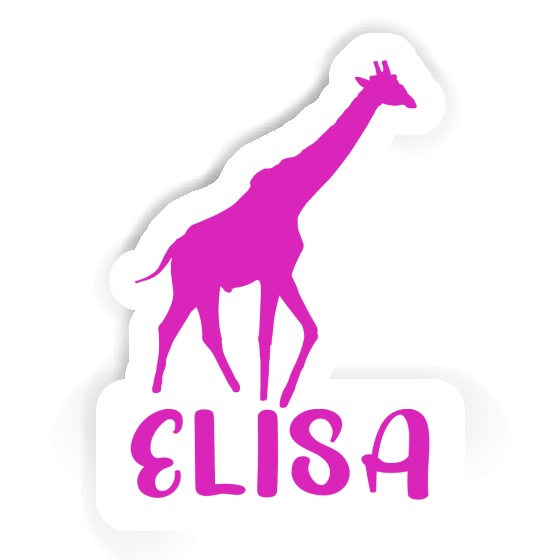 Sticker Elisa Giraffe Laptop Image