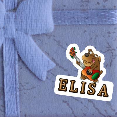 Elisa Sticker Gitarrenhund Laptop Image