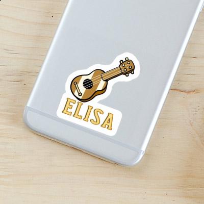 Sticker Guitar Elisa Image