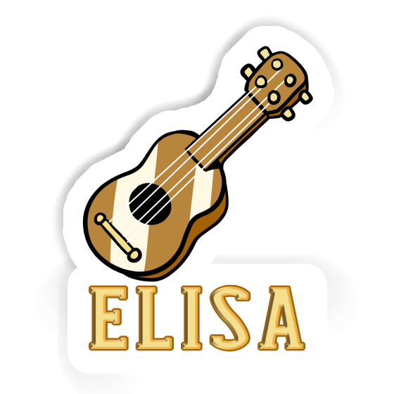 Aufkleber Elisa Gitarre Image