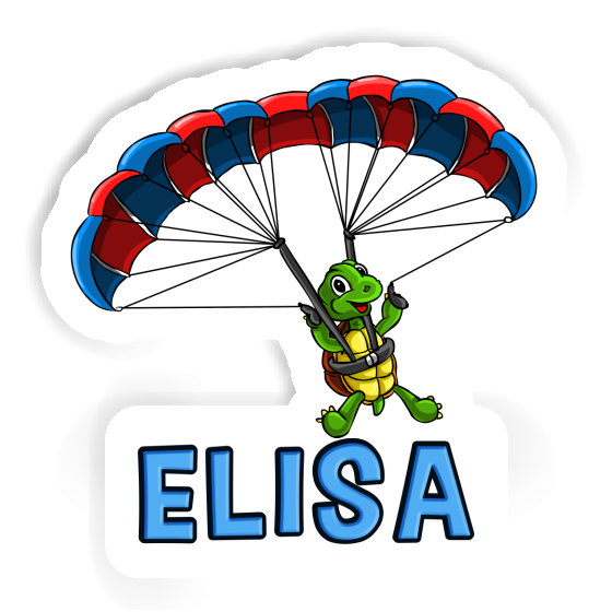 Sticker Paraglider Elisa Notebook Image