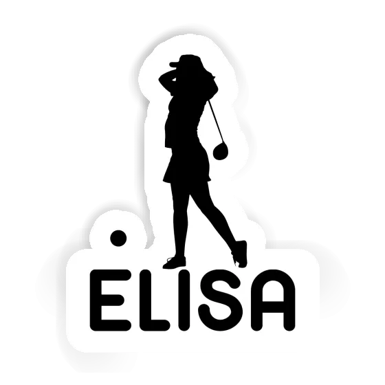 Elisa Autocollant Golfeuse Gift package Image