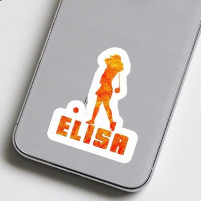 Sticker Elisa Golfer Gift package Image