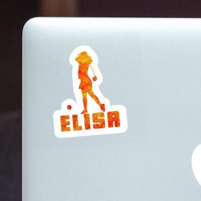 Sticker Elisa Golfer Gift package Image