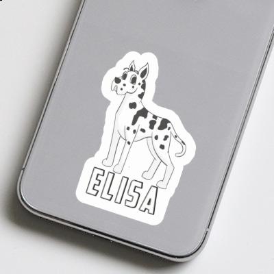 Sticker Elisa Great Dane Image