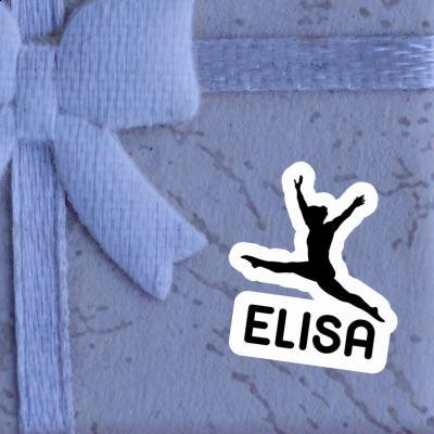 Sticker Elisa Gymnast Image