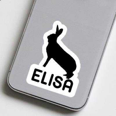 Elisa Aufkleber Hase Image