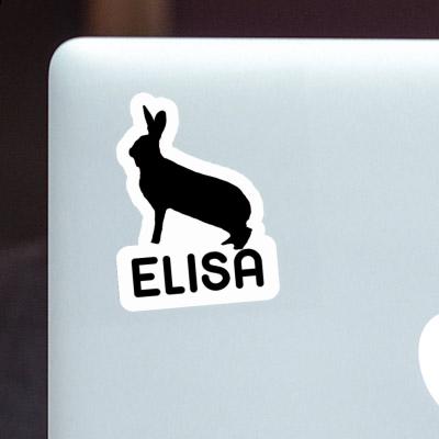 Elisa Aufkleber Hase Laptop Image