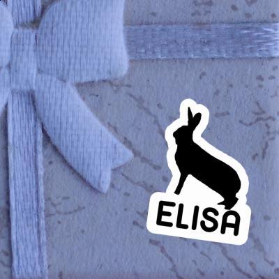 Sticker Rabbit Elisa Notebook Image