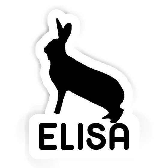 Sticker Rabbit Elisa Notebook Image