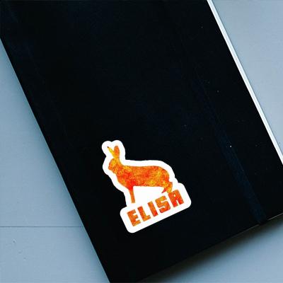 Autocollant Elisa Lapin Laptop Image