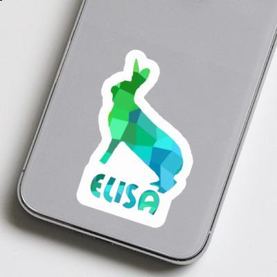 Elisa Sticker Rabbit Image