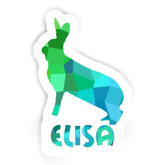 Elisa Sticker Rabbit Image