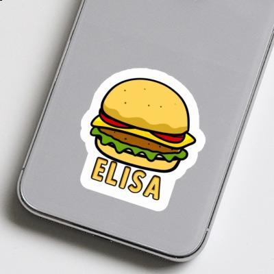 Sticker Beefburger Elisa Laptop Image