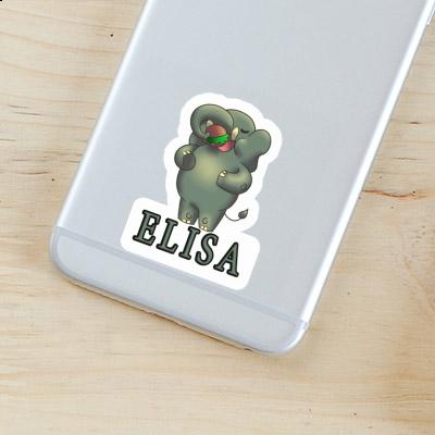 Elefant Sticker Elisa Notebook Image