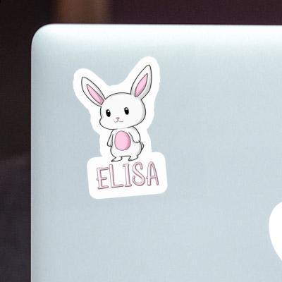 Autocollant Elisa Lapin Notebook Image