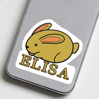 Elisa Sticker Rabbit Notebook Image